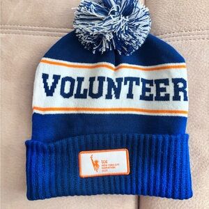 New York City Marathon 2025 Blue and White Volunteer Knit Hat